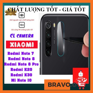 Kính cường lực Camera Xiaomi Redmi Note 7/ Note 7 Pro/ Redmi Note 8/ Note 8 Pro/ Redmi K20/ Redmi K30/ Mi Note 10