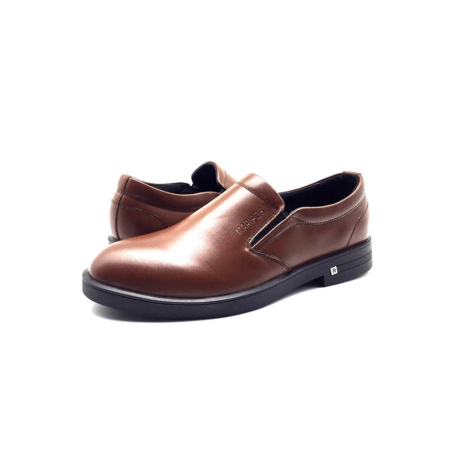 Giày lười nam da thật