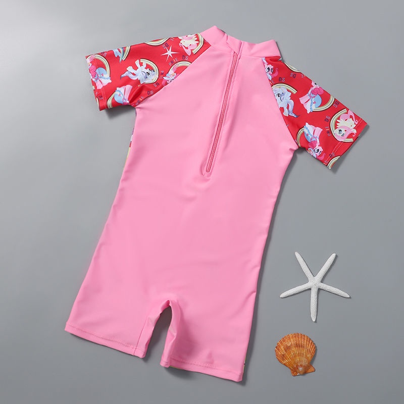 ♛Bộ Đồ Bơi Một Mảnh Tay Dài Chống Nắng Hình Cá Mập Dễ Thương Cho Bé Trai