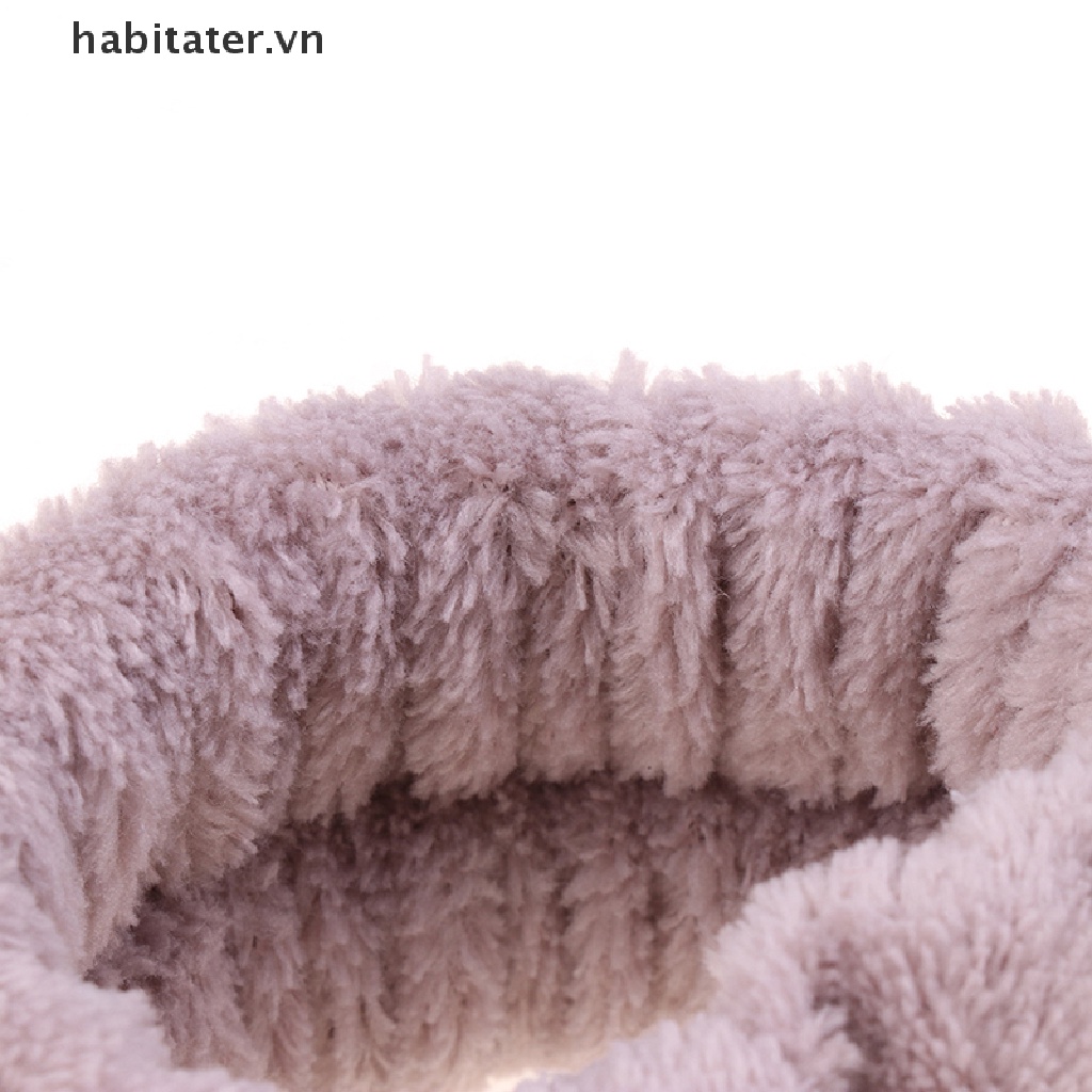 1 Dây Đeo Cổ Tay Màu Trơn Thấm Hút Tốt Tiện Dụng Khi Rửa Mặt / Chạy Bộ