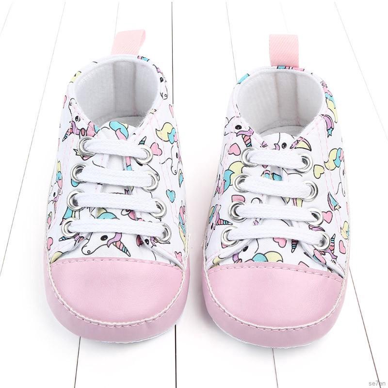 Giày thể thao bằng chất liệu cotton phong cách dễ thương dành cho các bé