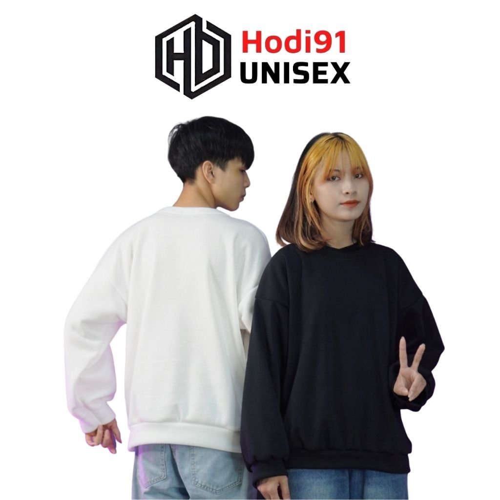 Áo Sweater Đôi Nỉ Nam Form Rộng Tay Dài Nữ Cao Cấp Phong Cách Ulzzang | BigBuy360 - bigbuy360.vn