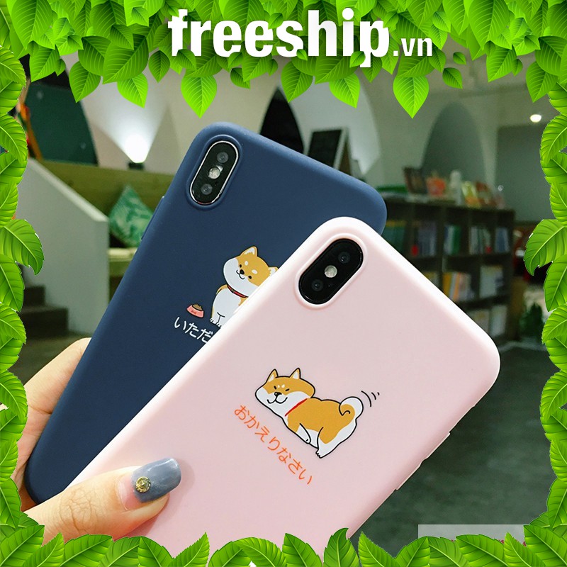 Ốp lưng iphone Hình chó Akita dễ thương ip 6 6plus 6s 6s plus 7 7plus 8 8plus x xs xs max 11 11 pro 11 promax (a140)