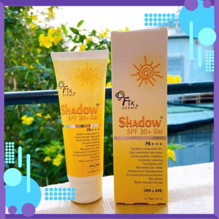 Kem Chống Nắng Da Mặt Fixderma Shadow SPF 30+ (75g)