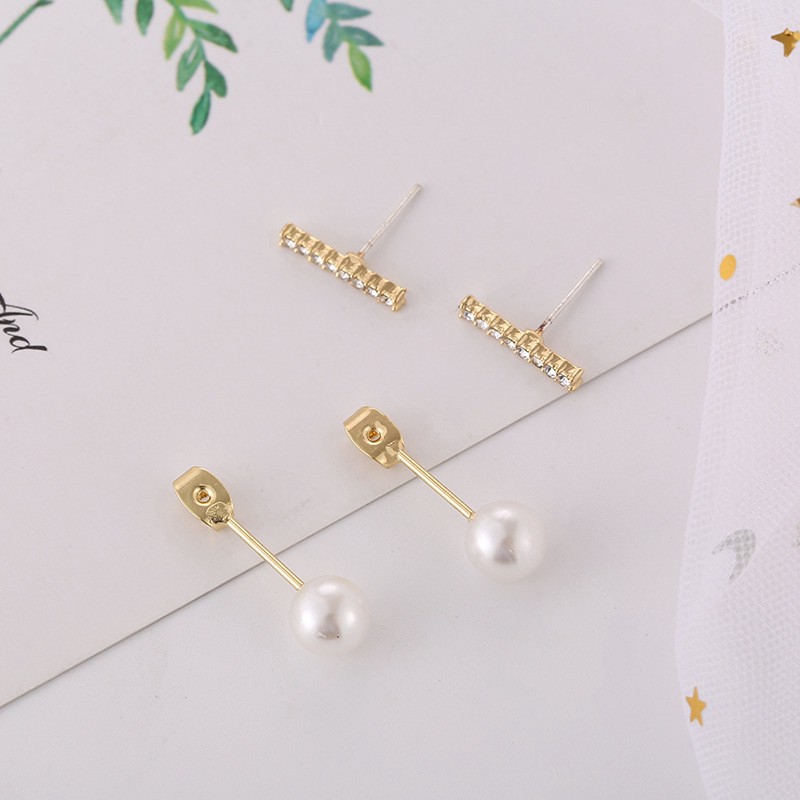 Hoa Tai Bạc S925 Đính Ngọc Trai Thời Trang Dành Cho Nữ A0020