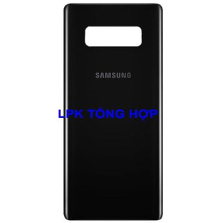 NẮP LƯNG SAMSUNG NOTE 8 MÀU ĐEN
