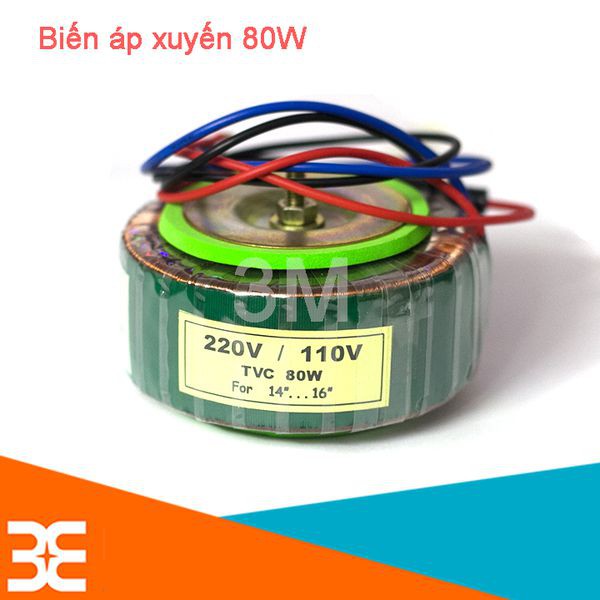 [Tp.HCM] Biến Áp Xuyến 220VAC-110VAC Hoàn Cầu ( Dây Đồng 100% )