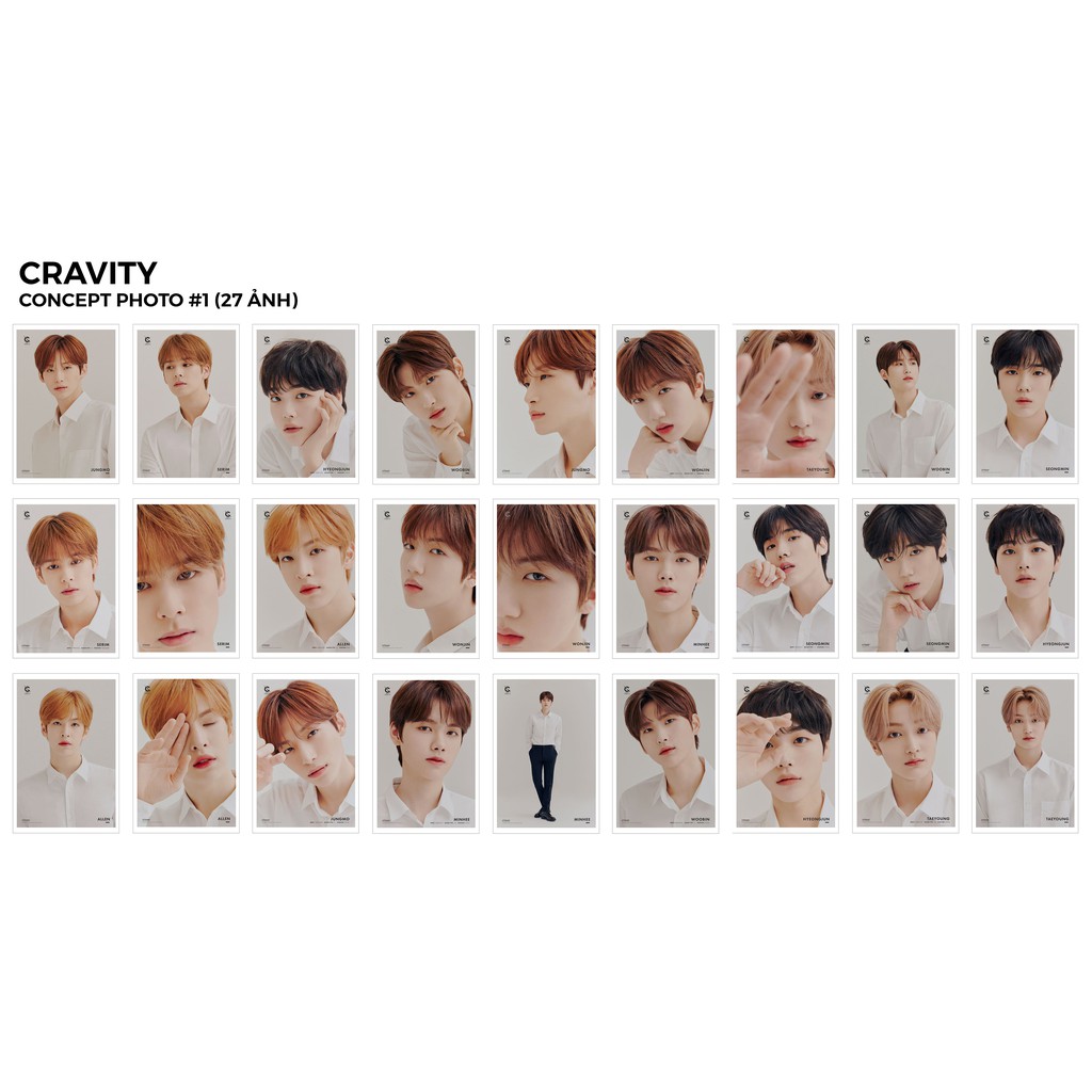 Lomo Card Ảnh CRAVITY - HIDEOUT