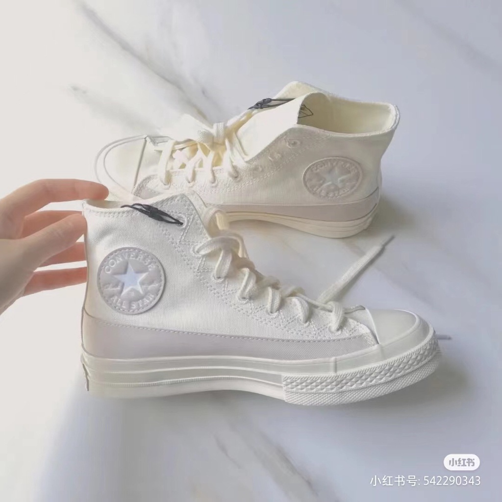 Giày Thể Thao CONVERSE Vải Canvas Thiết Kế Đơn Giản Thoải Mái Cho Nam Và Nữ