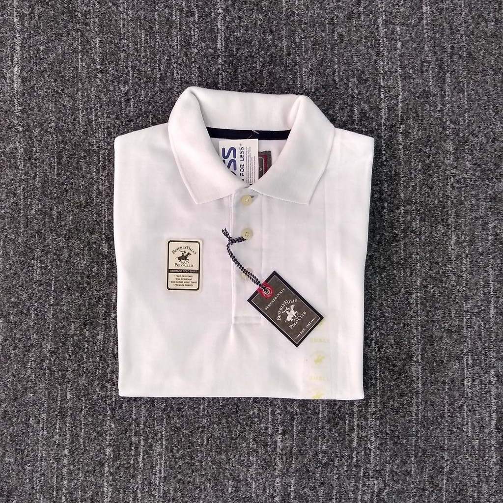 Áo Thun Nam U.S Polo Beverly Hills Authentic Trắng - MINH GA