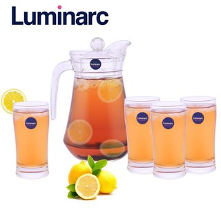 BỘ BÌNH LY THỦY TINH 5 MÓN LUMINARC ARC FILLON