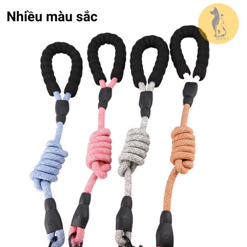 Dây dắt chó mèo Dương Ninh kèm yếm dễ thương nhiều màu DD15