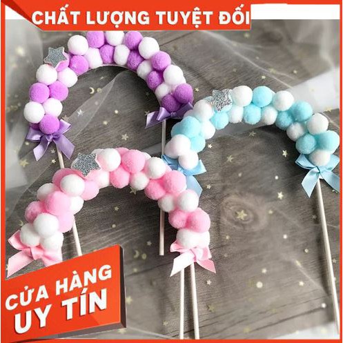 Cổng bông,que cắm cổng bông trang trí bánh sinh nhật,trang trí bánh kem
