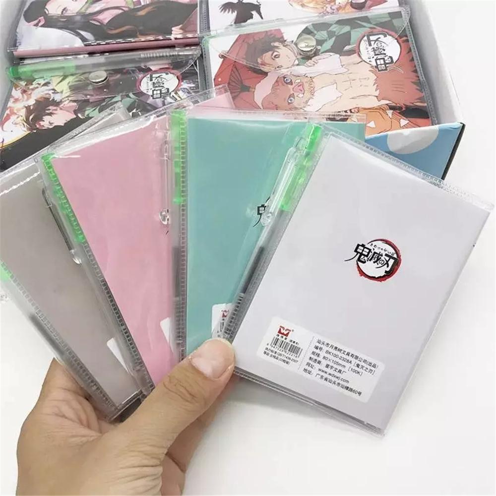 Vỏ Bọc Sổ Tay In Hình Nhân Vật Kimetsu No Yaiba Kamado Tanjirou Nezuko Trong Demon Slayer