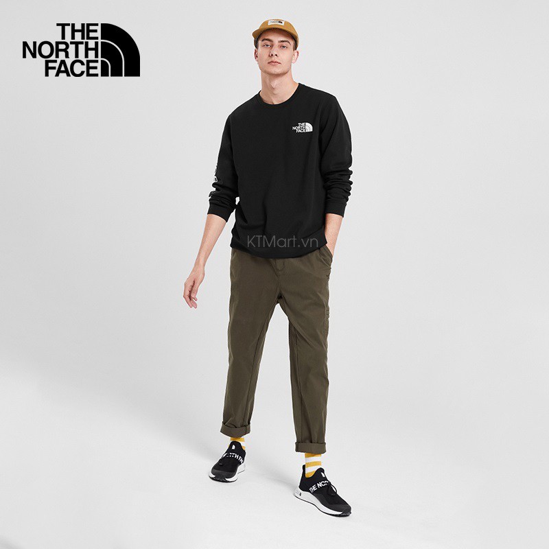 Áo khoác thun The North Face 2020ss Sleeve Hit Unisex Ron T Long Sleeve NF0A498S The North Face size S, L