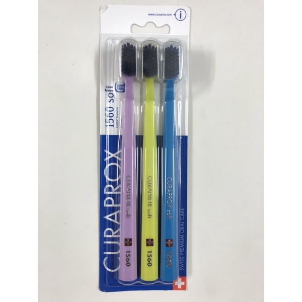 Bộ 3 bàn chải mềm Curaprox CS 1560