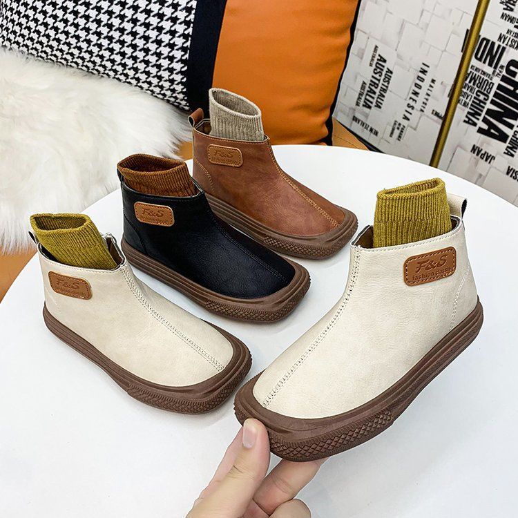 Fall and winter fashion autumn and winter fashion baby soft-soled soft sole Martin boots