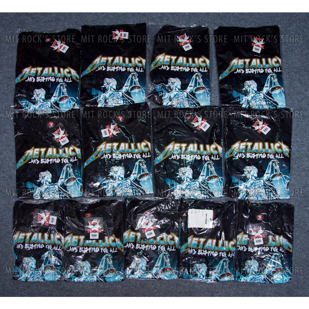 Áo Metallica - Rock band tee - Áo Rock - Size S, M, L, XL, XXL - Áo Thái Lan