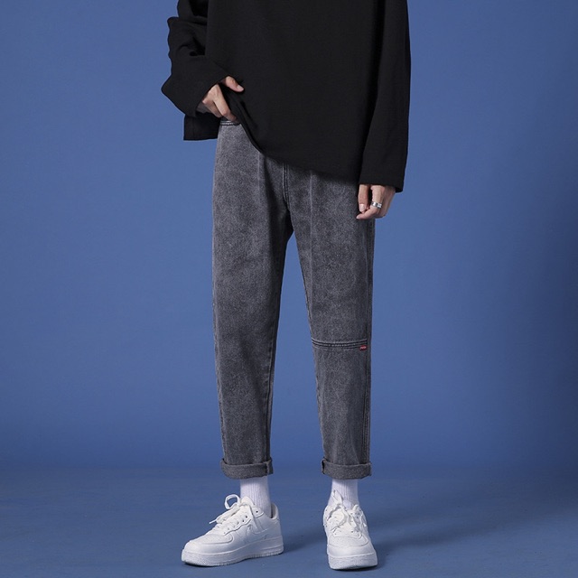 Quần jeans baggy Hàn Quốc KK06 form rộng cực đẹp