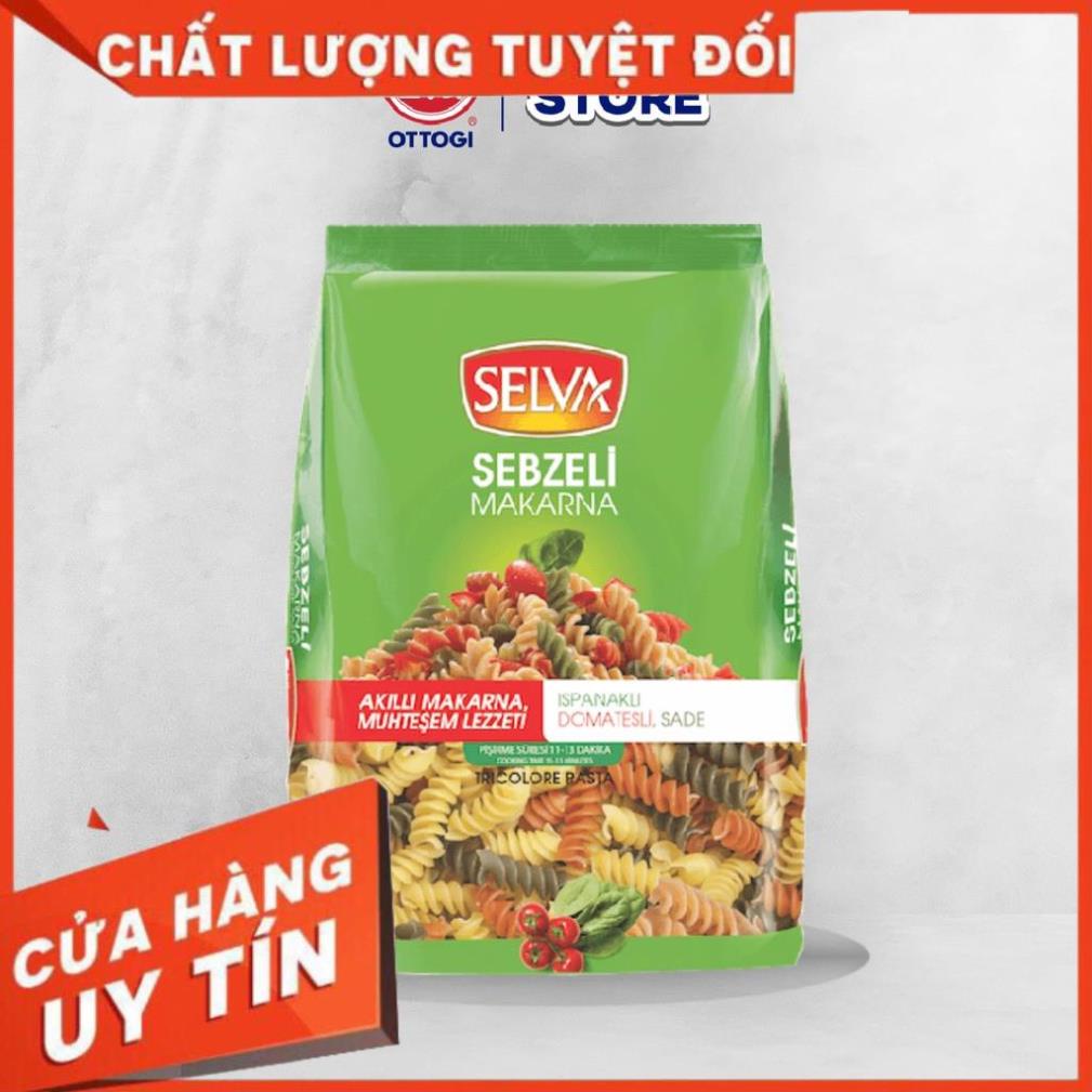 New -  Nui xoắn rau củ Selva 350g - Siêu hot.