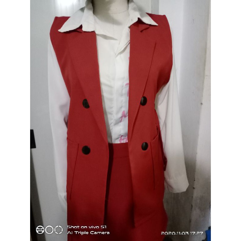 Set Vest công sở