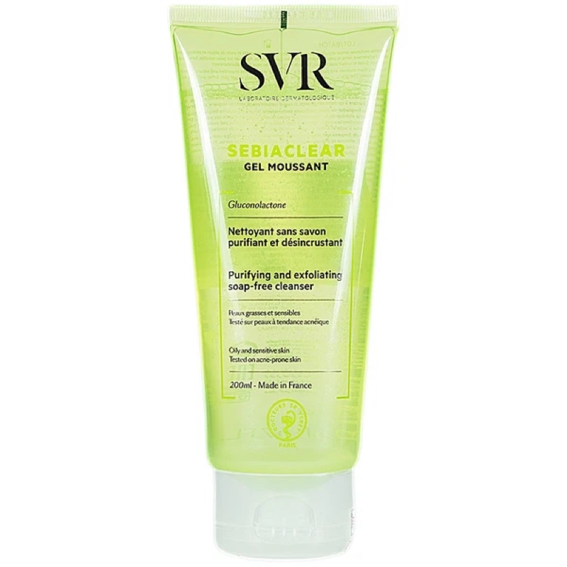 Sữa Rửa Mặt Dạng Gel SVR Sebiaclear Gel Moussant