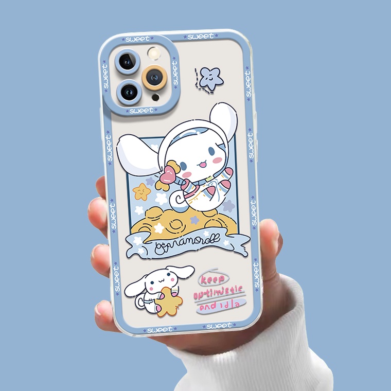 Ốp Điện Thoại Silicon TPU Mềm Trong Suốt Họa Tiết Hoạt Hình Chống Sốc Cho IPhone 13 12 11 Pro XS Max X XR 8 7 6 6S Plus
