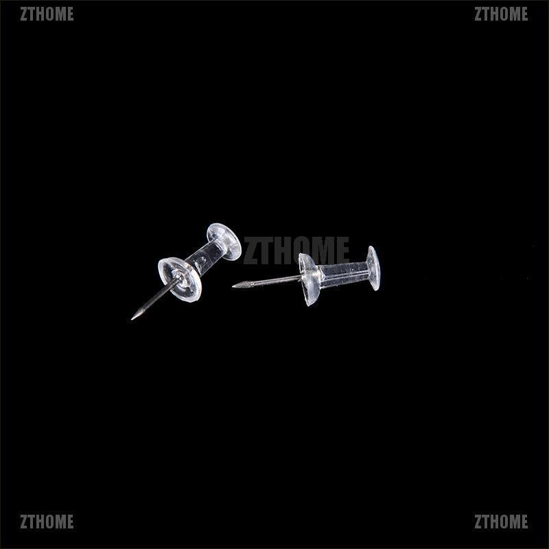 Set 40 Ghim Bản Đồ Trong Suốt