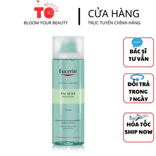 Toner eucerin pro acne soluton 200ml- toner cho da dầu mụn