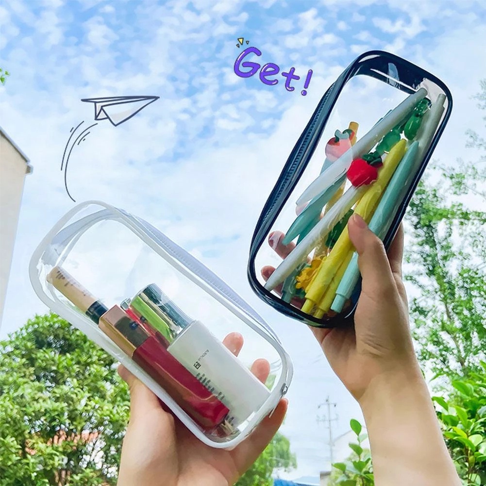 Túi đựng bút bằng pvc thời trang tiện dụng cho học sinh