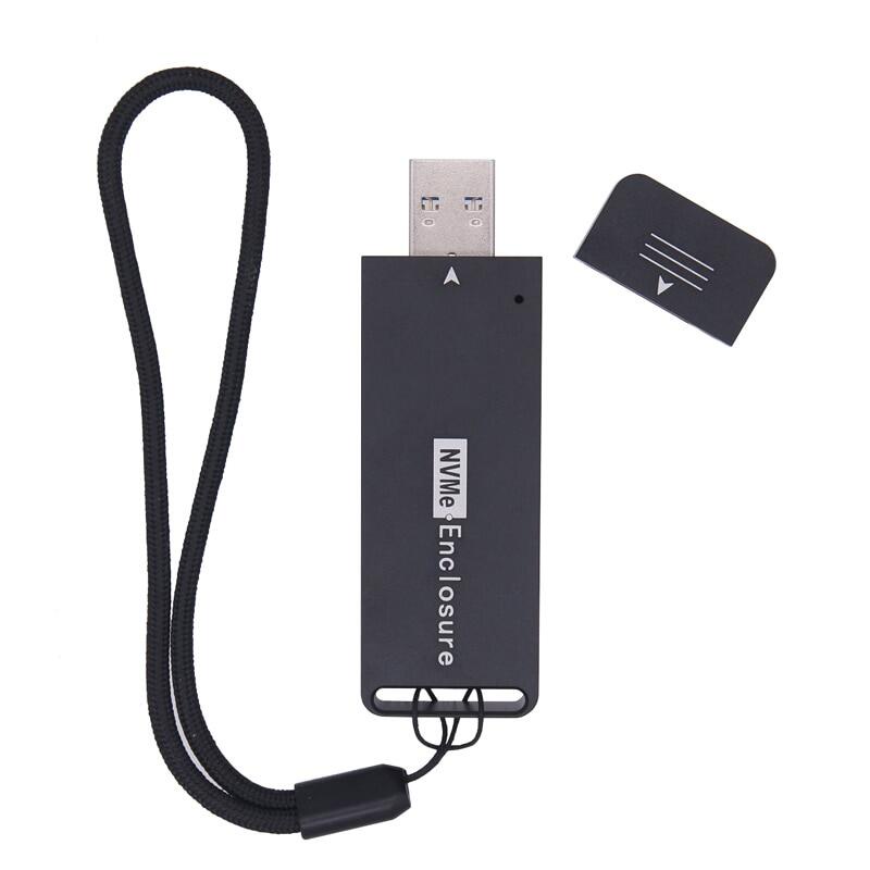 Hộp Đựng Ổ Cứng SSD NVMe Sang USB M.2 NVMe Box 10Gbps USB3.1 Type-A PCIe M2 SSD 2230 2242 SSD