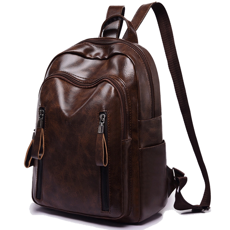 Ba Lô Chuwanglin Làm Bằng Da Thiết Kế Thời Trang Đa Năng