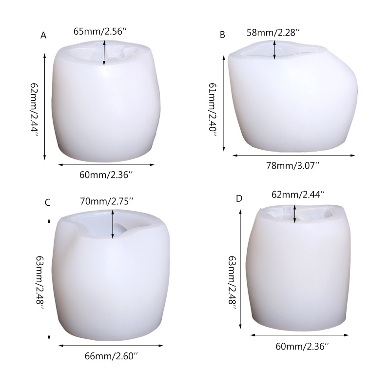 Khuôn Làm Xà Phòng Hình Hổ 3D Dễ Thương