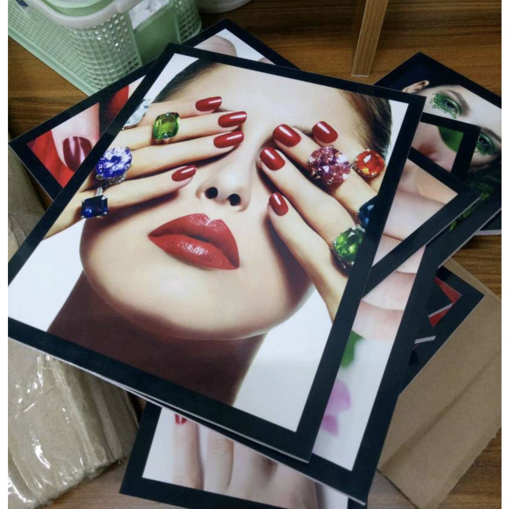 Bộ 11 Tranh Spa - Phun Xăm -nail -makeup-thẩm Mỹ- Tóc - Tatoo Miễn Phí In Ảnh, Tranh Dán Tường , Tranh Treo Tường