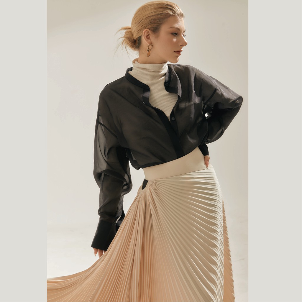 [Moda de Lita] Chân váy xếp ly vạt chéo | BigBuy360 - bigbuy360.vn