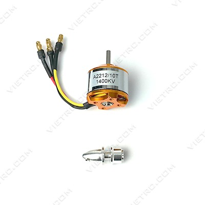 Động không chổi than A2212 1000/1400/2200/2450KV để chế máy bay điều khiển từ xa