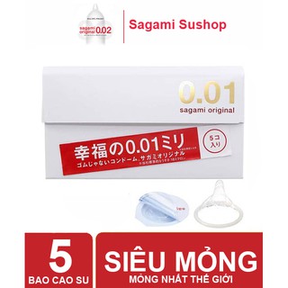Bao cao su sagami 0.01 chuẩn auth. 001