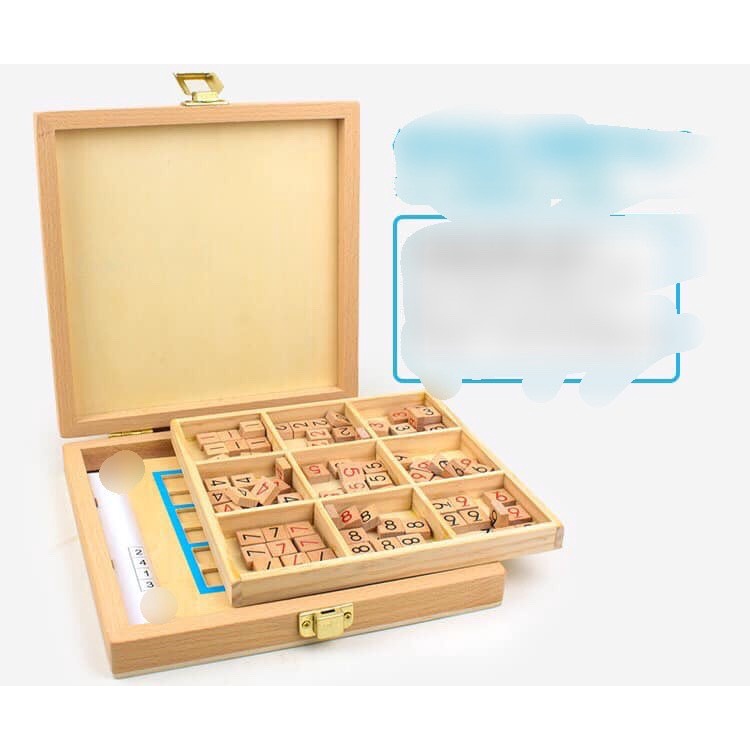 BỘ TRÒ CHƠI/ĐỒ CHƠI GIẢI ĐỐ SUDOKU 3 CẤP ĐỘ (3 IN 1) PHÁT TRIỂN THÔNG MINH CHO TRẺ