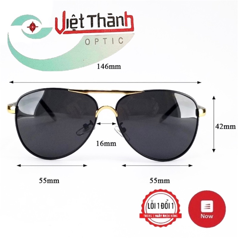 mắt Kính mát nam Phân cực cao cấp kính chống nắng siêu xe tiền tỉ NoBrandUnisex