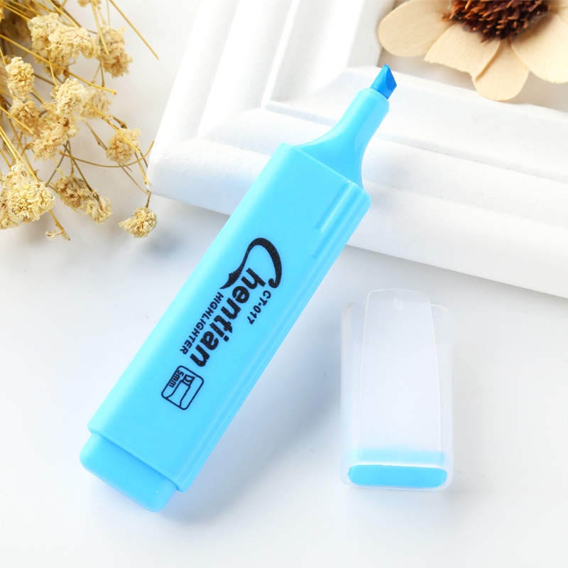 Bút 6 màu highlight pastel đánh dấu nhớ dòng cute nhiều màu marker LIZAMO HL16