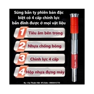 Súng bắn ty trần thế hệ mới chỉnh lực 4 cấp + 20 đinh