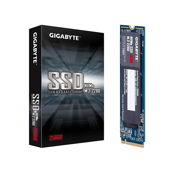 Ổ SSD Gigabyte 256Gb PCIe NVMe™ 3x4 M2-2280
