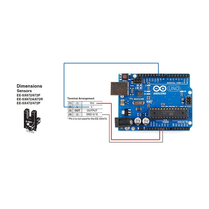 Cảm Biến Quang EE-SX672