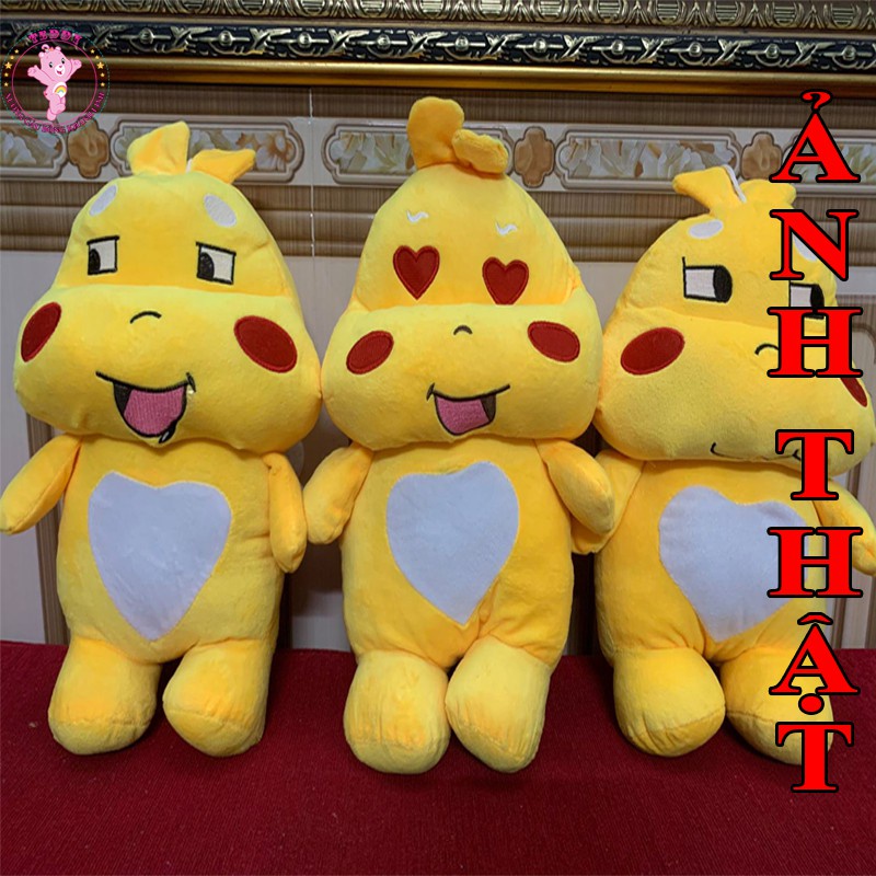 Gấu Bông Thiên Thần Qoobee Nhiều Mặt Cảm Xúc Siêu Đáng Yêu Được Làm Bằng Chất Liệu Cao Cấp Có Thể Giặt Máy