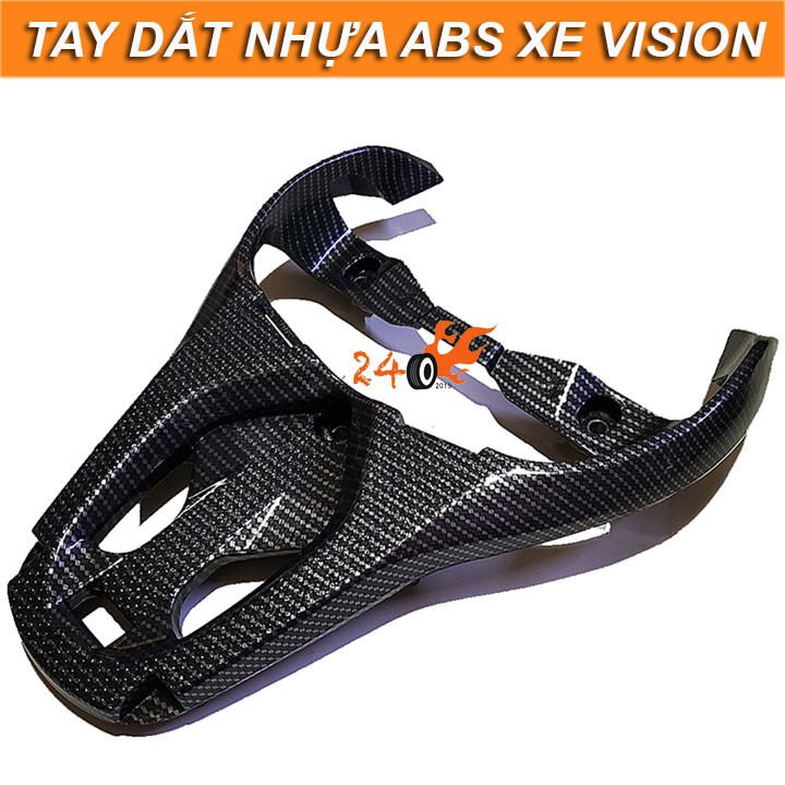 BAGA SAU KIỂU SH XE VISION 2014 - 2019 - CARBON