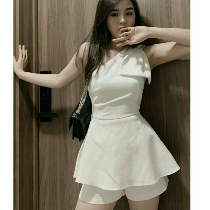 SÉT ÁO DÂY VAI NƠ MIX QUẦN ĐÙI ỐNG RỘNG ,BỘ NỮ ÁO NƠ MIX QUAN ỐNG RỘNG | BigBuy360 - bigbuy360.vn