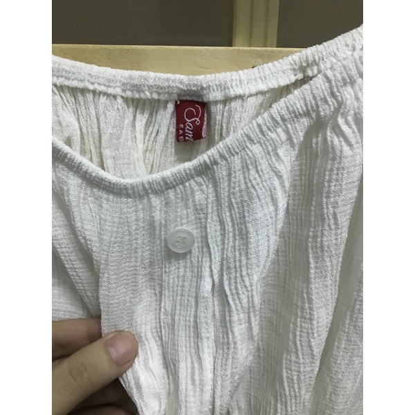 Áo croptop tiểu thư hàng hiệu si tuyển AST01f