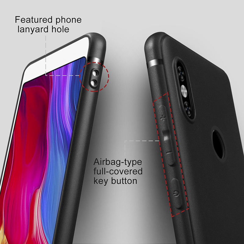 Ốp Điện Thoại Thời Trang Dành Cho Xiaomi Mi A1 A2 Lite Mi 8 5x 6x redmi 9t redmi 6a