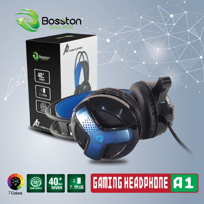 Tai nghe chụp tai Bosston gaming A1