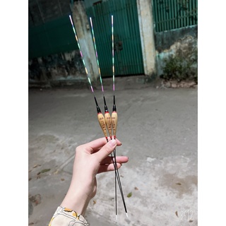 phao cỏ câu đài có đèn cao cấp
